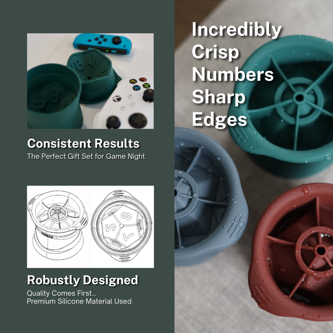 DMSet Ultimate DND Ice Mold Gift Set