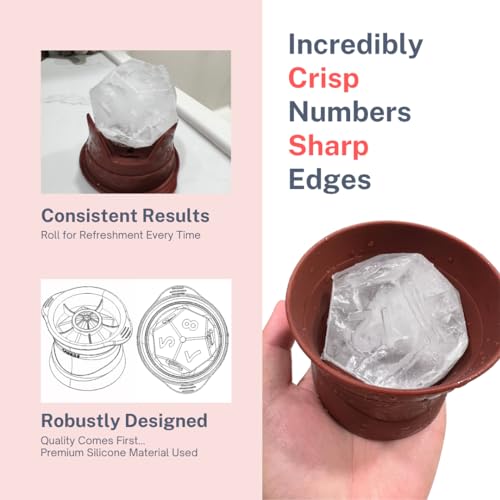 D12 Dice Jumbo Ice Mold - FreezeForms