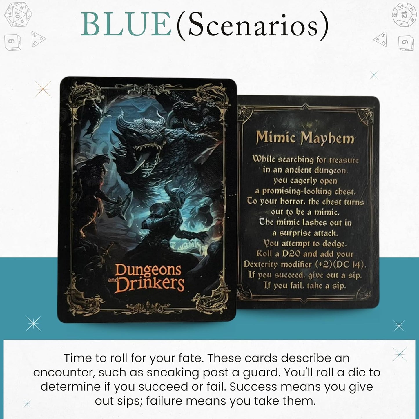 Dungeons and Drinkers Card Game: A Tavern Favorite