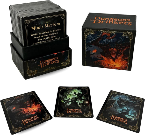 Dungeons and Drinkers Card Game: A Tavern Favorite