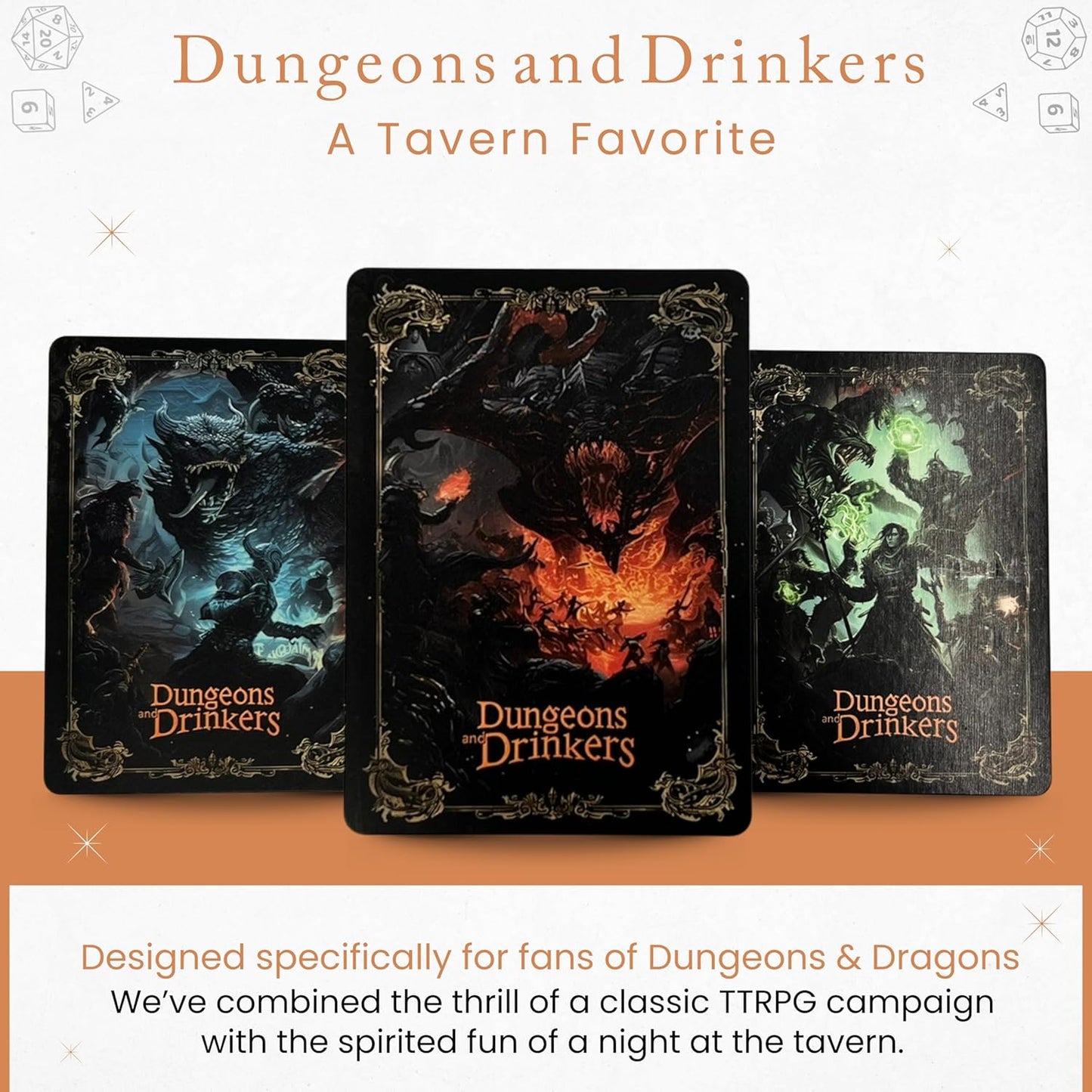 Dungeons and Drinkers Card Game: A Tavern Favorite